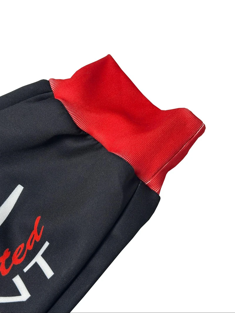 Letter Graphic Print Sweatpants for Men Hip Hop Joggers Sports Athletic Pants for Workout Casual Elastic Waist Lounge Trousers