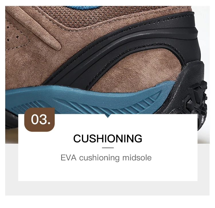 HUMTTO Waterproof Shoes for Men Hiking Shoes Leather Mens Sports Luxury Designer Outdoor Climbing Trekking Walking Sneakers Man