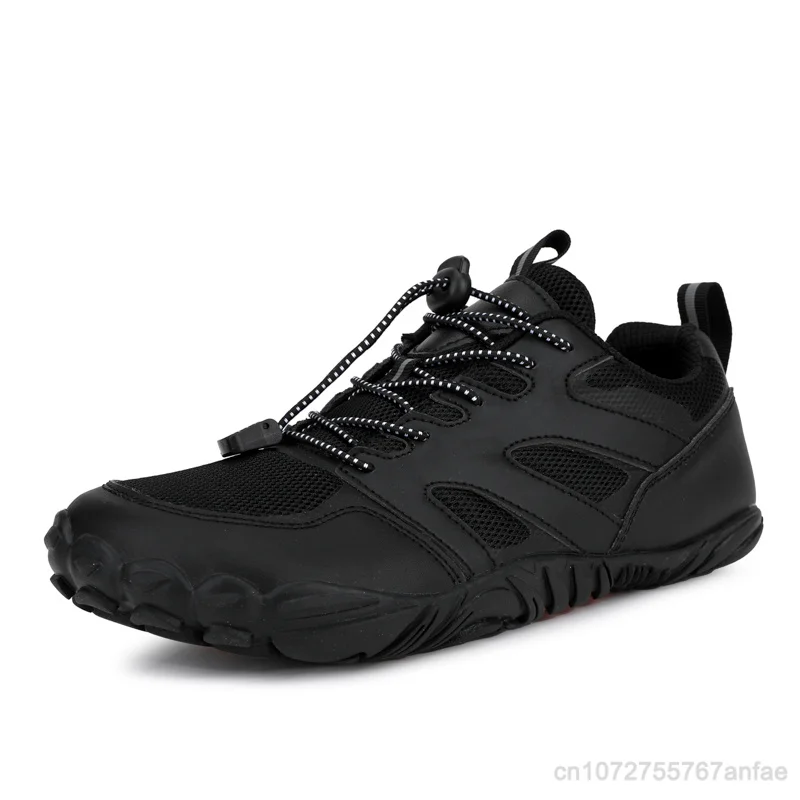 Men's Minimalist Trail Running Barefoot Shoes Wide Toe Box Zero Drop Aqua Sock Shoes for Kayaking Boating Hiking Surfing Walking
