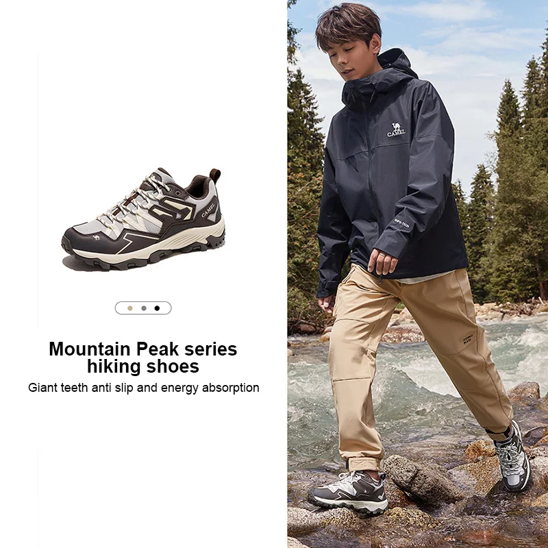 GOLDEN CAMEL Hiking Shoes Men Women Sneakers Outdoor Sports Running Climbing Shoes for Men 2023 New Non-slip Shock-absorbing