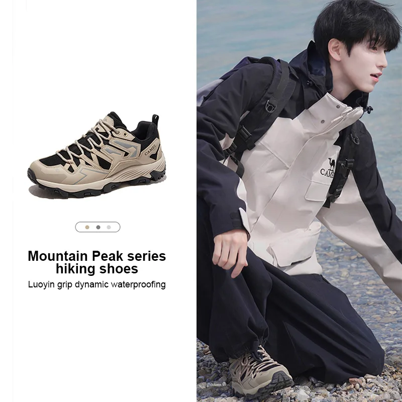 GOLDEN CAMEL Hiking Shoes Men Women Sneakers Outdoor Sports Running Climbing Shoes for Men 2023 New Non-slip Shock-absorbing