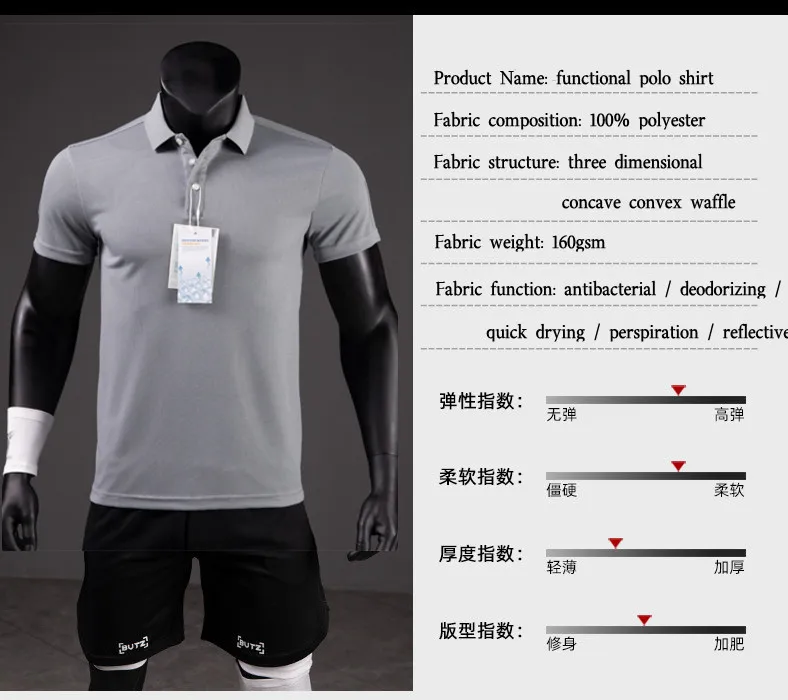 Men's Golf Shirt Luxury Sports Casual Polo Shirt Functional Quick-drying Breathable Lapel Short-sleeved T-shirt for Man Summer