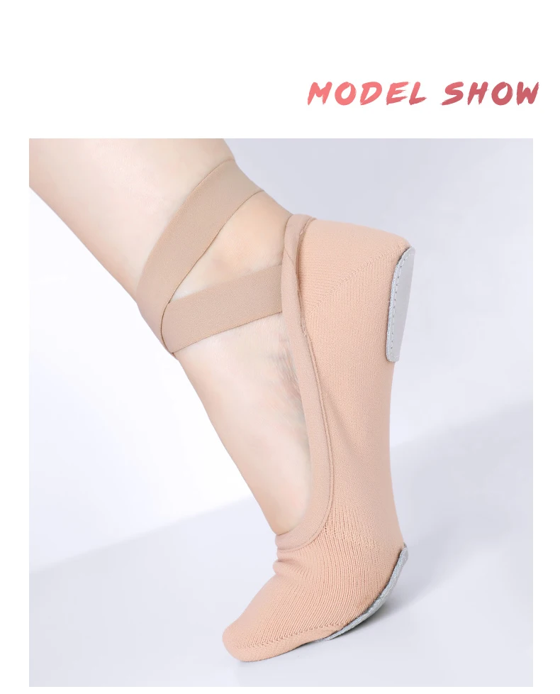 Woman Ballet Shoes Ballet Flats Shoes Kids Dancing Slippers Girls Elastic Soft Dance Shoes High Stretch Women Ballet Slippers