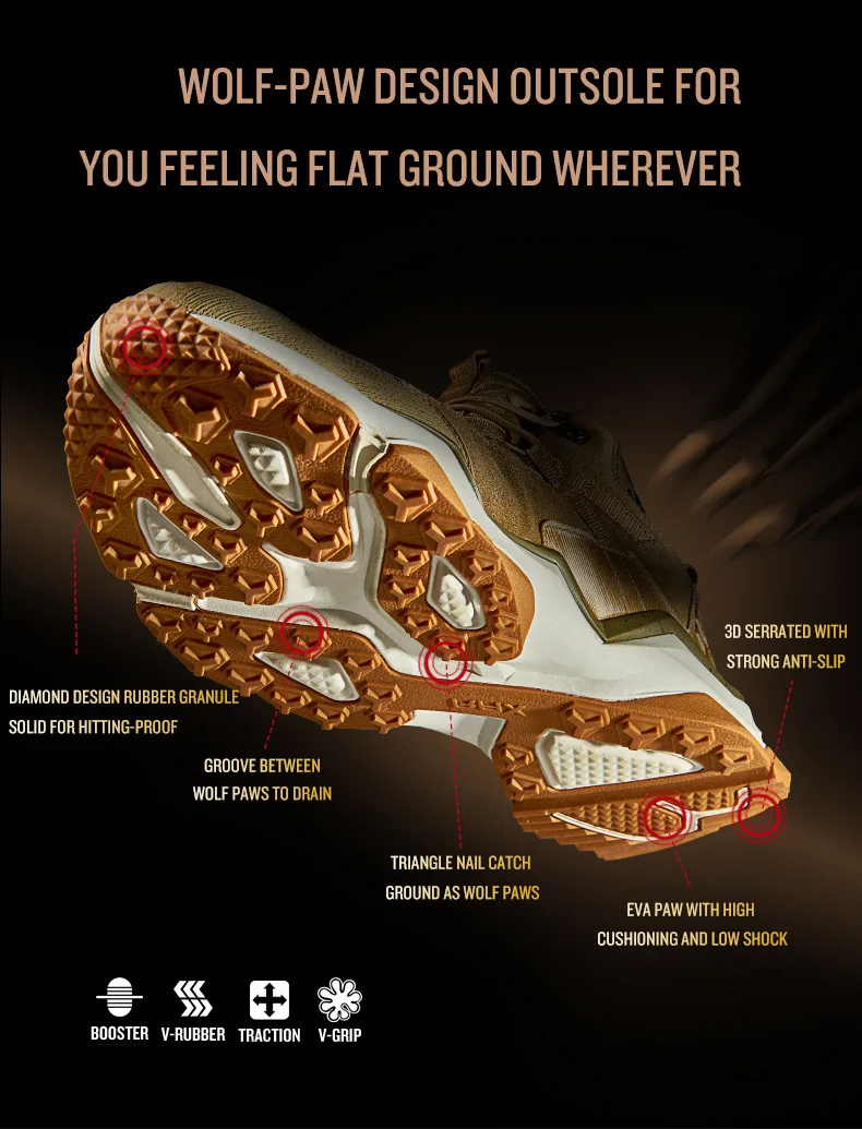 Rax Hiking Shoes New Men Shoes Waterproof Hiking Shoes Outdoor Hiking Fishing Shoes Wear-Resistant Woodland Cross-Country Shoes
