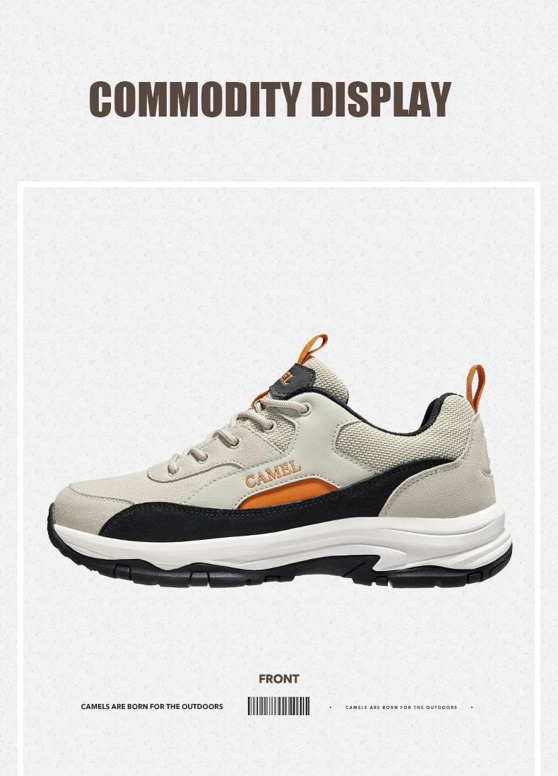 GOLDEN CAMEL Low-top Hiking Shoes Women Outdoor Male Sneakers Wear-resistant Shock-absorb Shoes for Men 2023 Summer Breathable