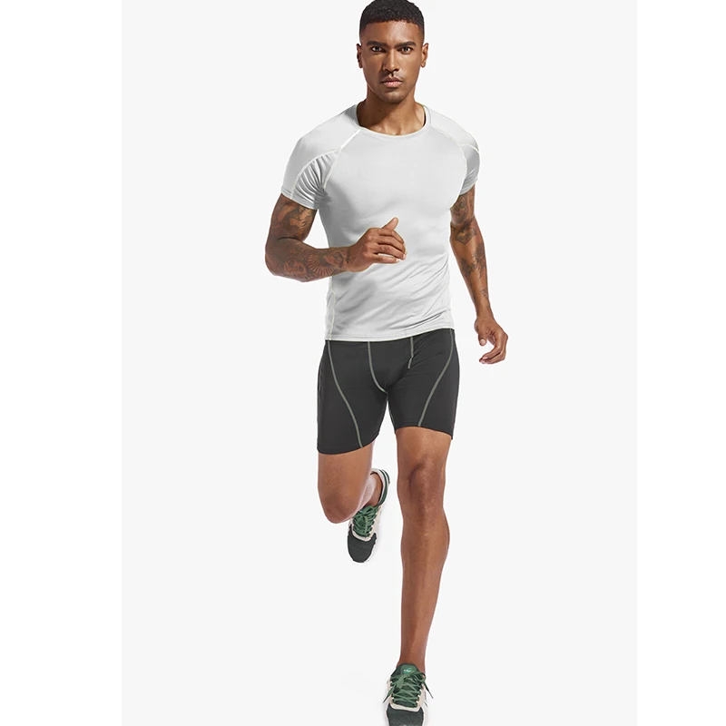 Men's Compression Shorts Men Summer Skinny Tights Quick Dry Male Training Sport Shorts Jogging Gym Fitness Running Short Pants