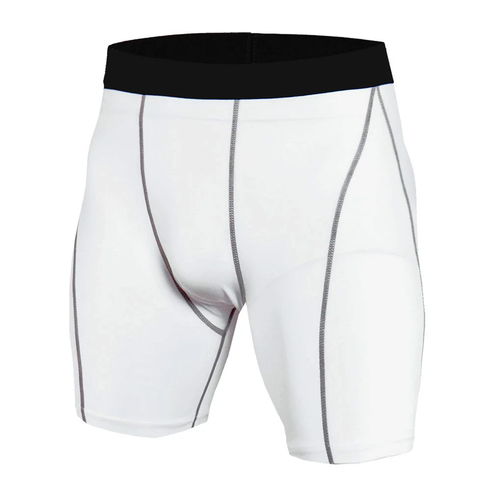 Men's Compression Shorts Men Summer Skinny Tights Quick Dry Male Training Sport Shorts Jogging Gym Fitness Running Short Pants