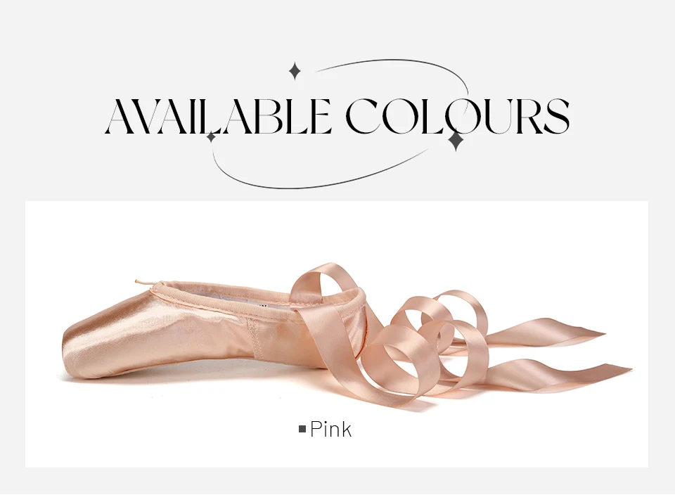 Child And Adult Ballet Dance Shoes Girls Ballet Pointe Shoes Professional With Ribbons Shoes Series Classic Woman Ballet Shoes