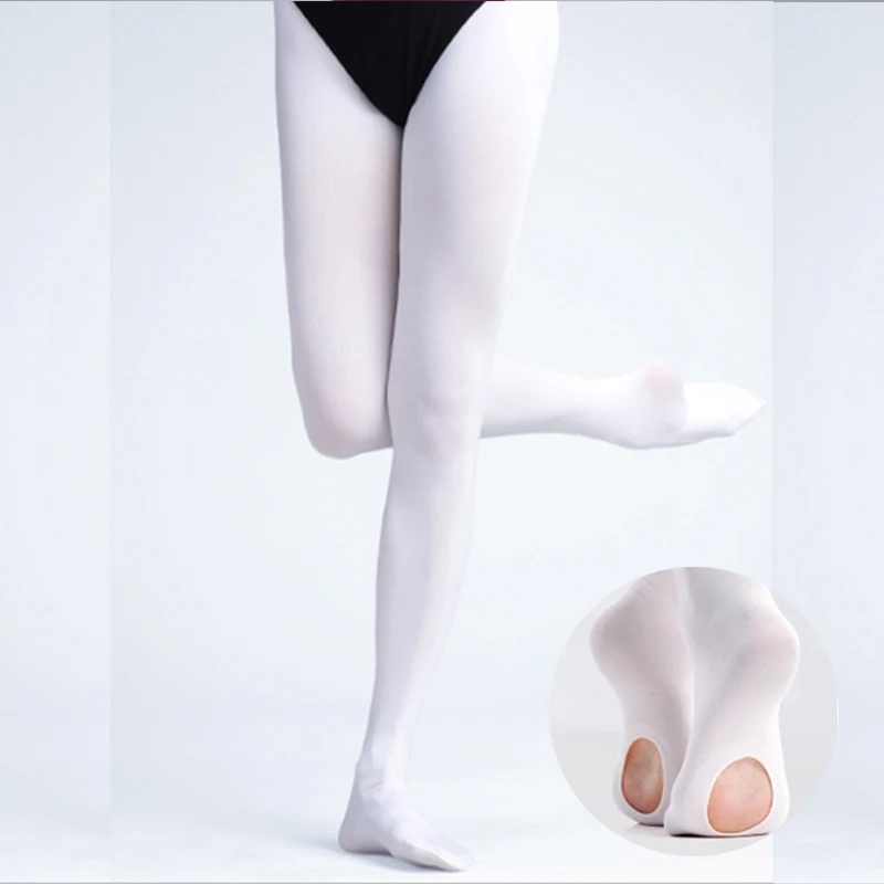 Wholesale Ballet Dance Socks 90D Adult Dance Primer Elastic White Flesh Pantyhose Foot Digging Basic Training Pants Girls