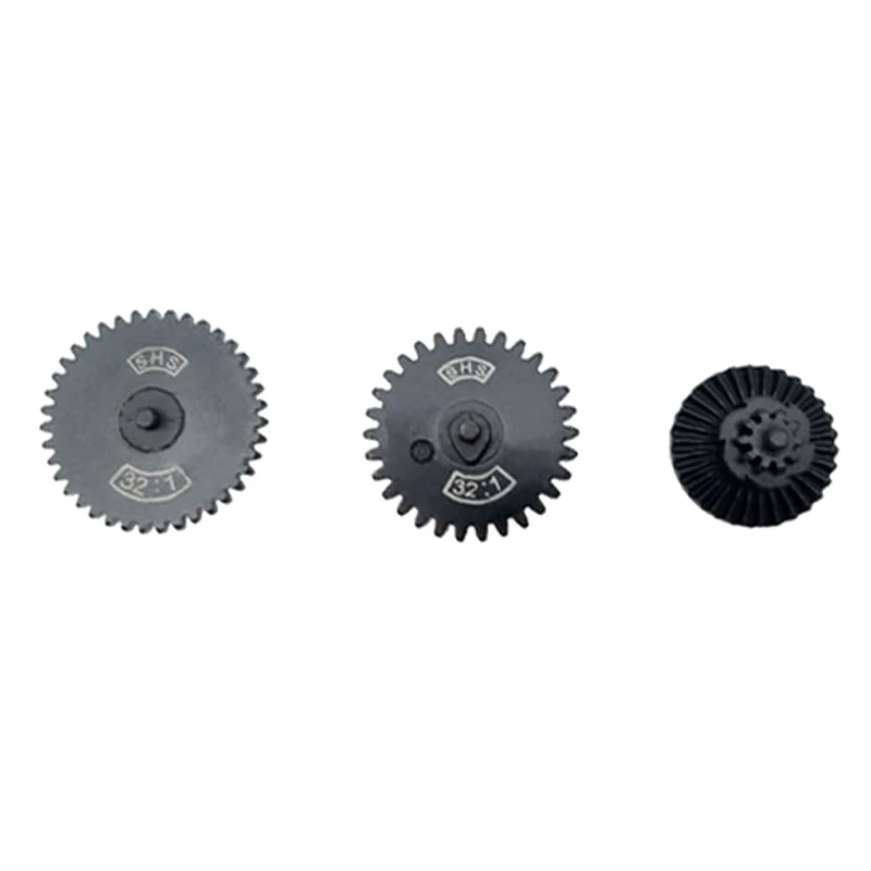 Tactical Gear Set CNC Steel Cut SHS Gear Set Helical Reinforce Torque High Speed Gear Set for Ver.2 /3 AEG EBB Gearbox Airsoft