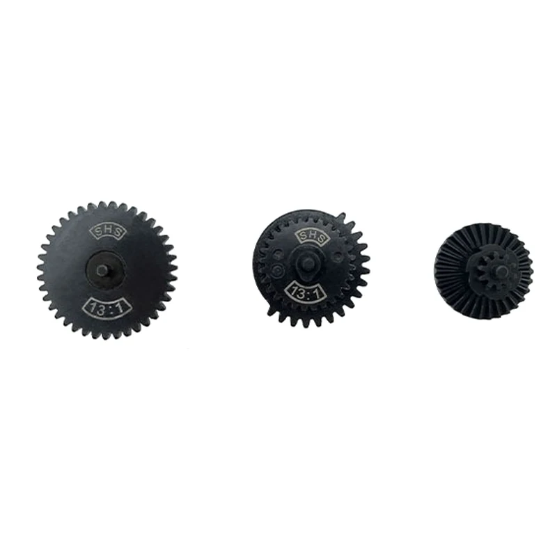 Tactical Gear Set CNC Steel Cut SHS Gear Set Helical Reinforce Torque High Speed Gear Set for Ver.2 /3 AEG EBB Gearbox Airsoft