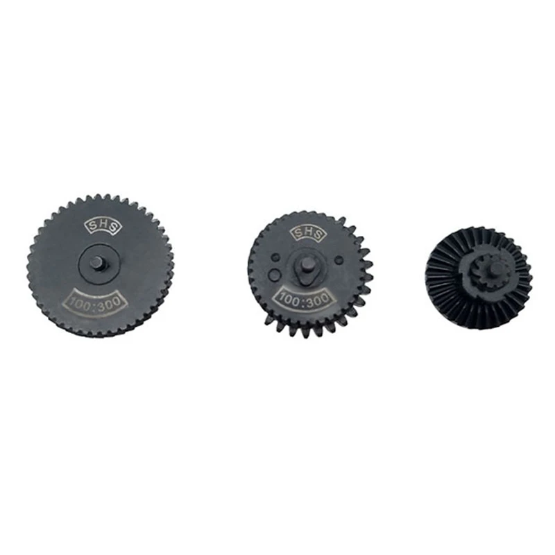 Tactical Gear Set CNC Steel Cut SHS Gear Set Helical Reinforce Torque High Speed Gear Set for Ver.2 /3 AEG EBB Gearbox Airsoft