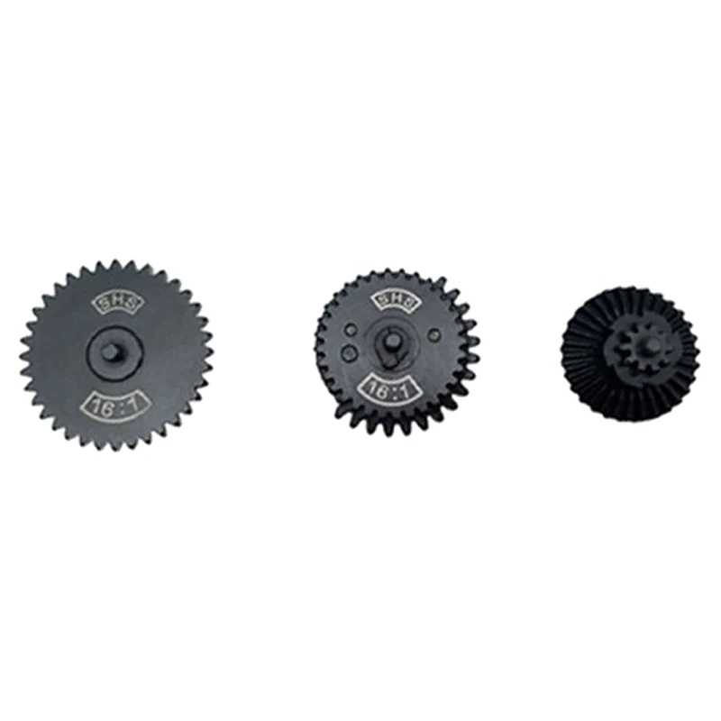 Tactical Gear Set CNC Steel Cut SHS Gear Set Helical Reinforce Torque High Speed Gear Set for Ver.2 /3 AEG EBB Gearbox Airsoft