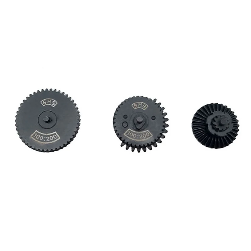 Tactical Gear Set CNC Steel Cut SHS Gear Set Helical Reinforce Torque High Speed Gear Set for Ver.2 /3 AEG EBB Gearbox Airsoft