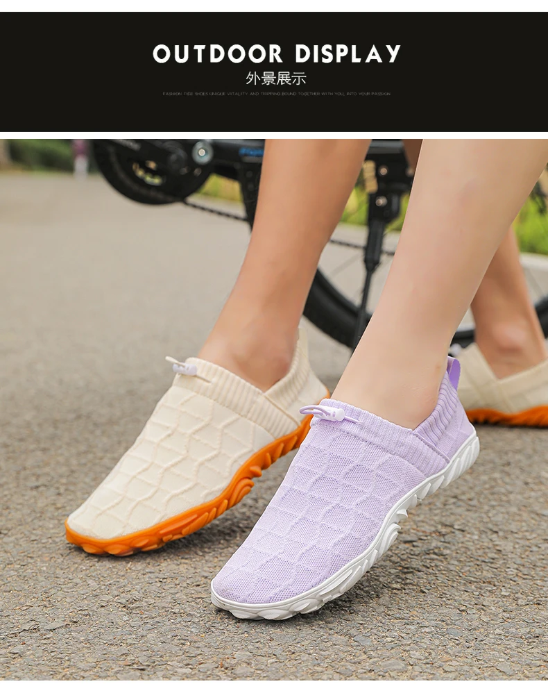 Barefoot Slip on Shoes Women Men Non-Slip Minimalist Comfortable Walking Shoes Beach Outdoor Running Sneakers Water