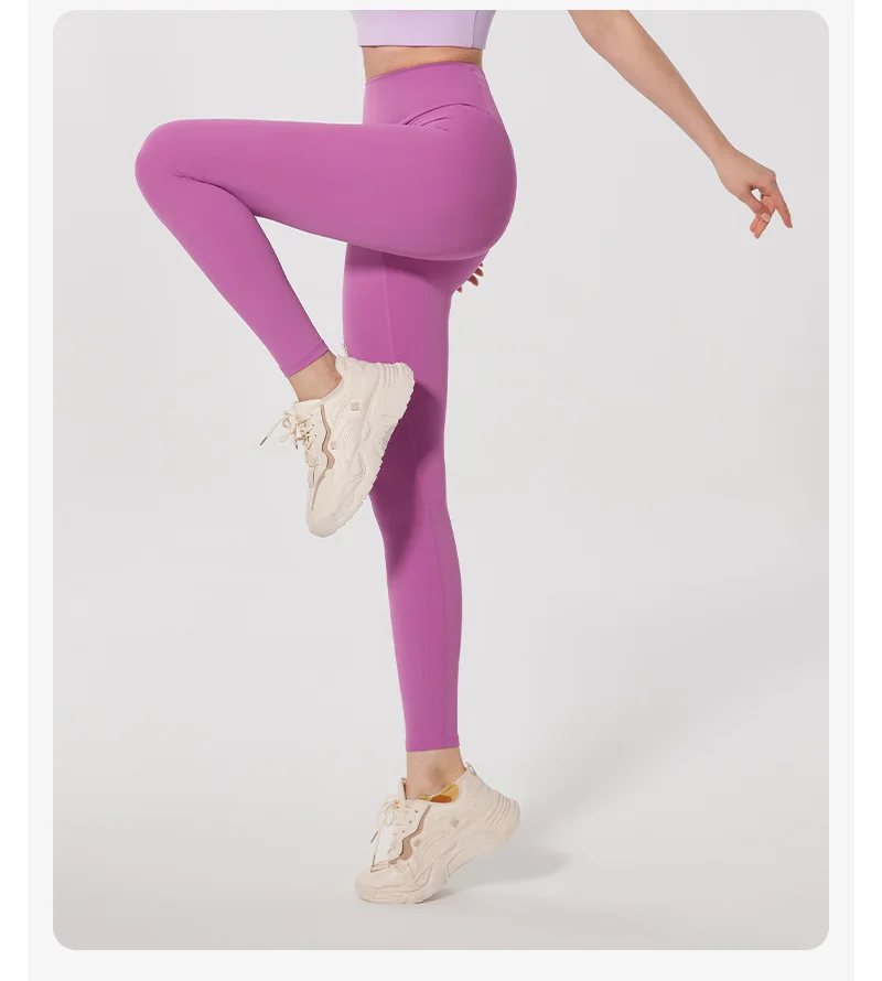 Super Soft Yoga Pants Women High Waist Sports Leggings Slim Fit Super Stretchy Workout Running Tights Female Sportswear