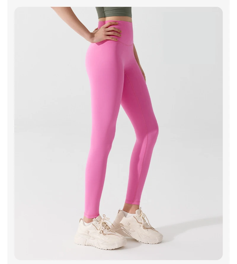Super Soft Yoga Pants Women High Waist Sports Leggings Slim Fit Super Stretchy Workout Running Tights Female Sportswear