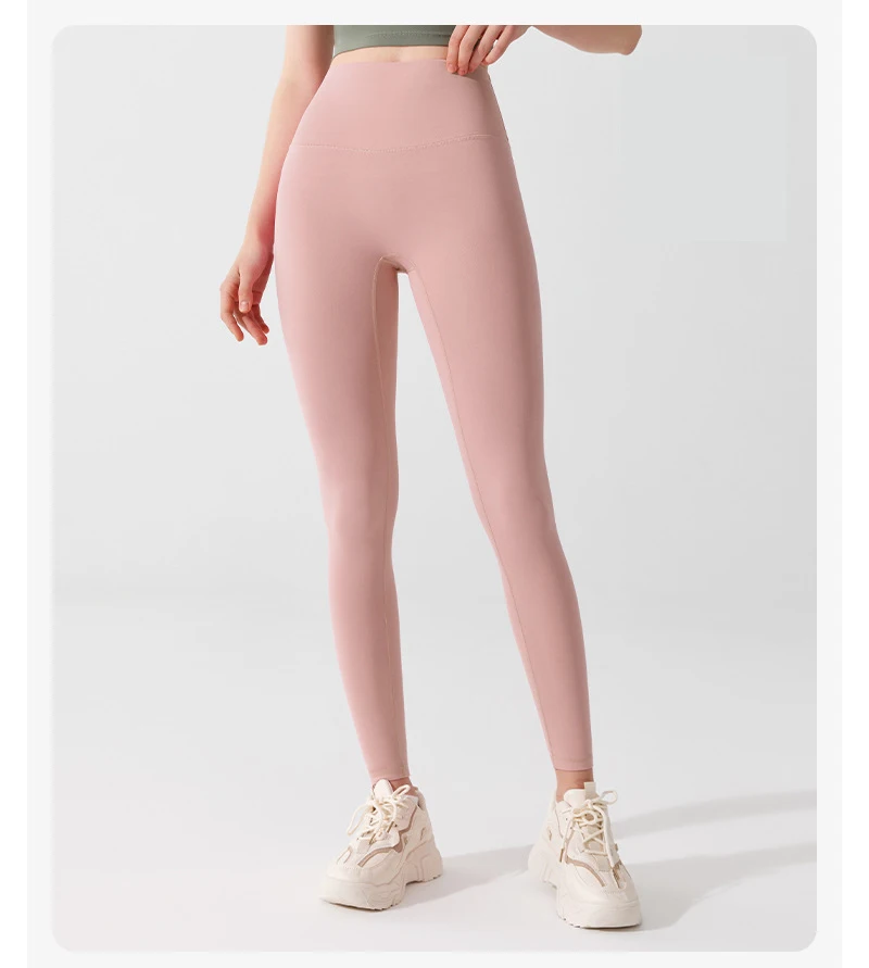Super Soft Yoga Pants Women High Waist Sports Leggings Slim Fit Super Stretchy Workout Running Tights Female Sportswear