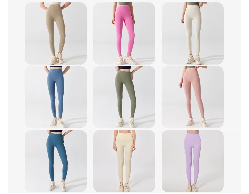 Super Soft Yoga Pants Women High Waist Sports Leggings Slim Fit Super Stretchy Workout Running Tights Female Sportswear