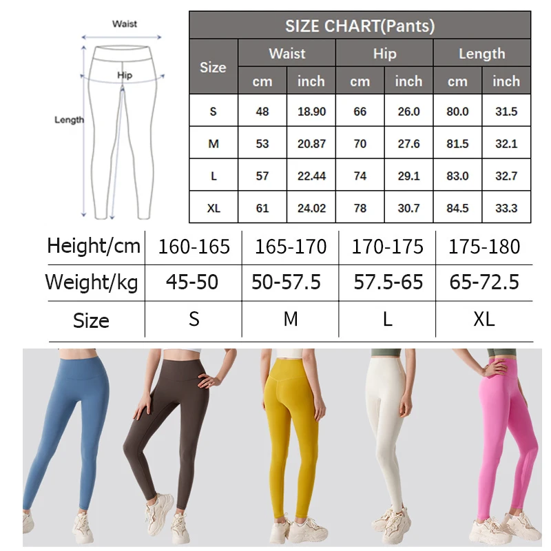 Super Soft Yoga Pants Women High Waist Sports Leggings Slim Fit Super Stretchy Workout Running Tights Female Sportswear