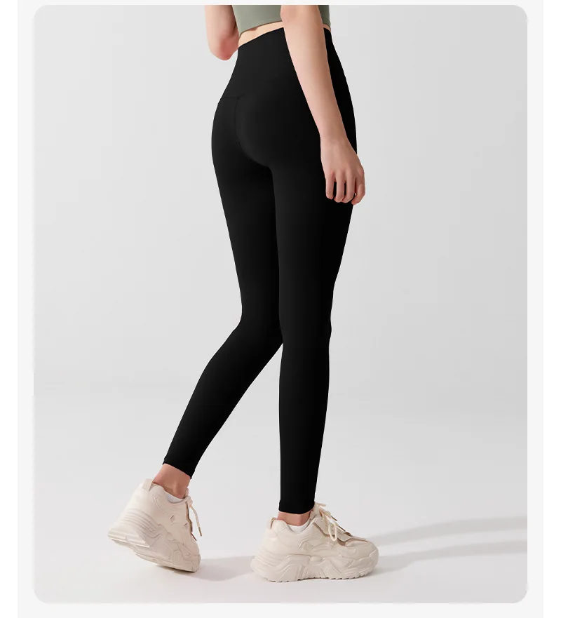 Super Soft Yoga Pants Women High Waist Sports Leggings Slim Fit Super Stretchy Workout Running Tights Female Sportswear