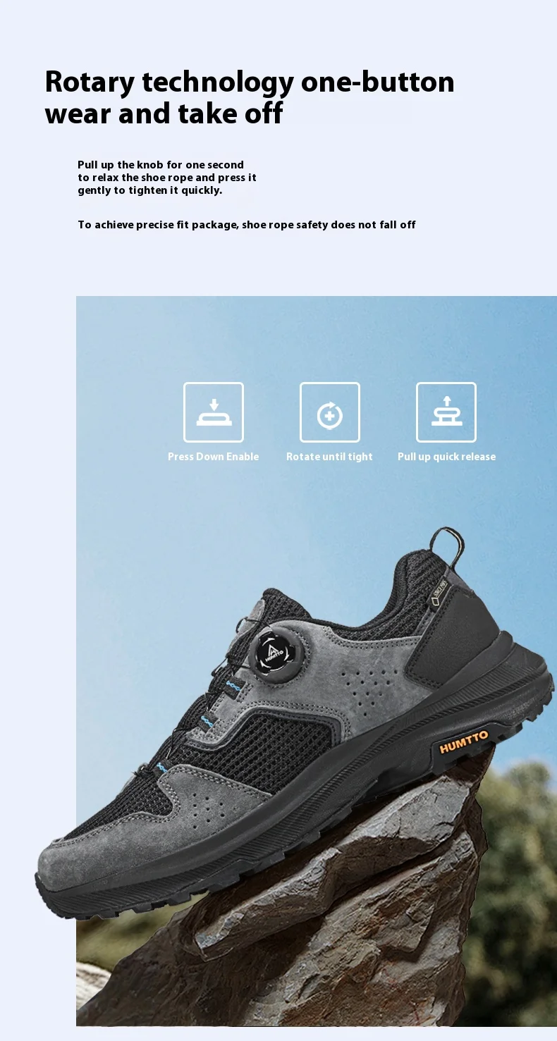 HUMTTO Breathable Trekking Shoes Winter Climbing Shoes for Men Outdoor High Quality Designer Man Sneakers 2025 Mens Hiking Boots
