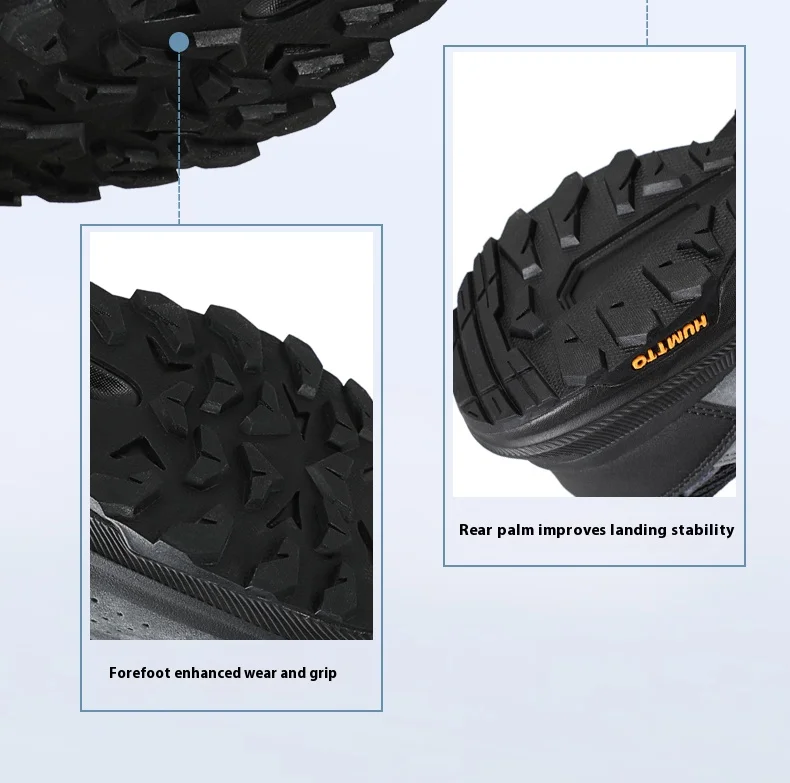 HUMTTO Breathable Trekking Shoes Winter Climbing Shoes for Men Outdoor High Quality Designer Man Sneakers 2025 Mens Hiking Boots