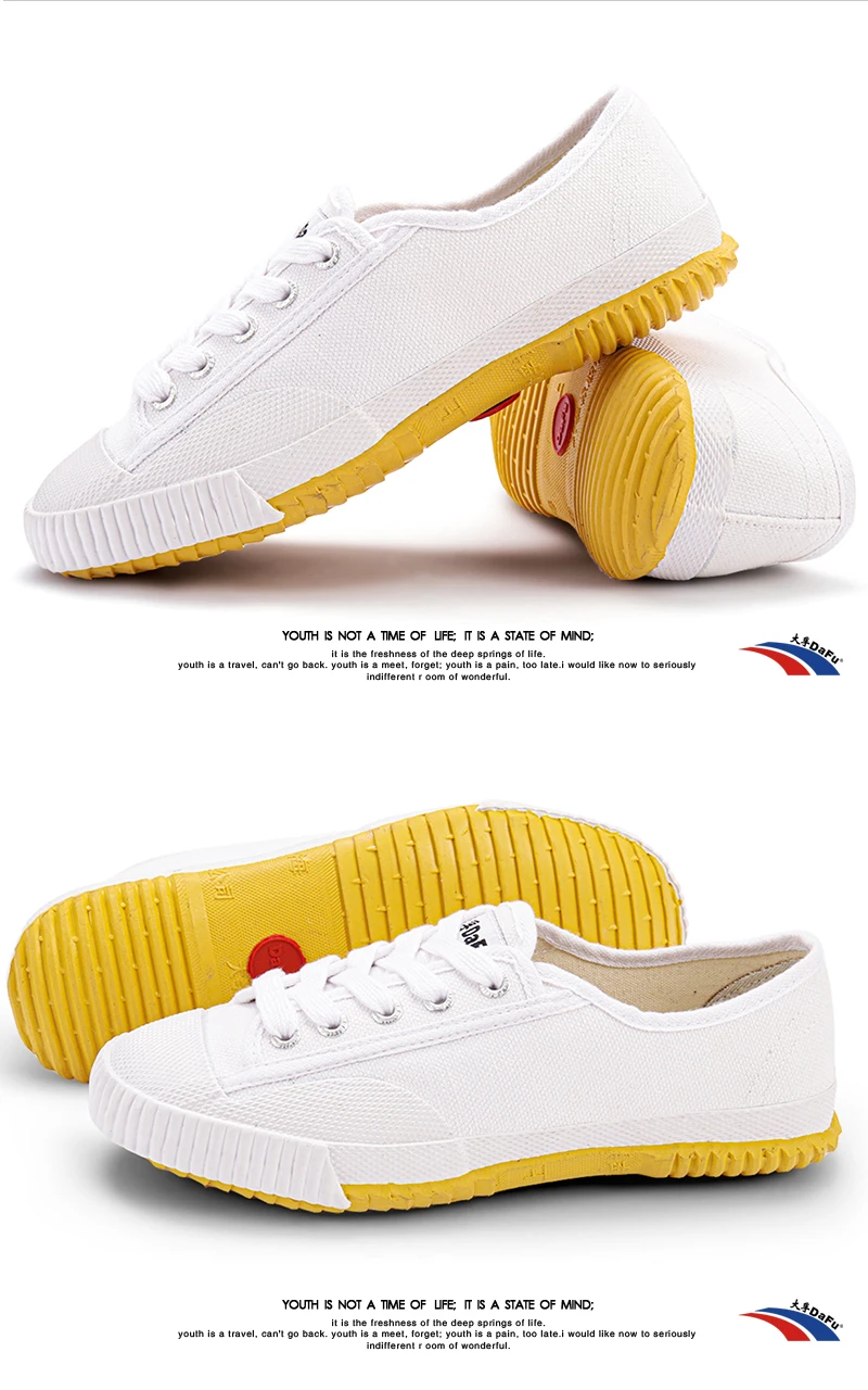 Dafu Original Sneakers Classic Martial Arts All White Shoes 2025