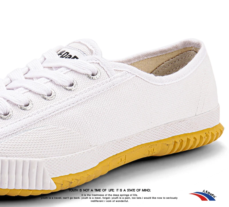 Dafu Original Sneakers Classic Martial Arts All White Shoes 2025