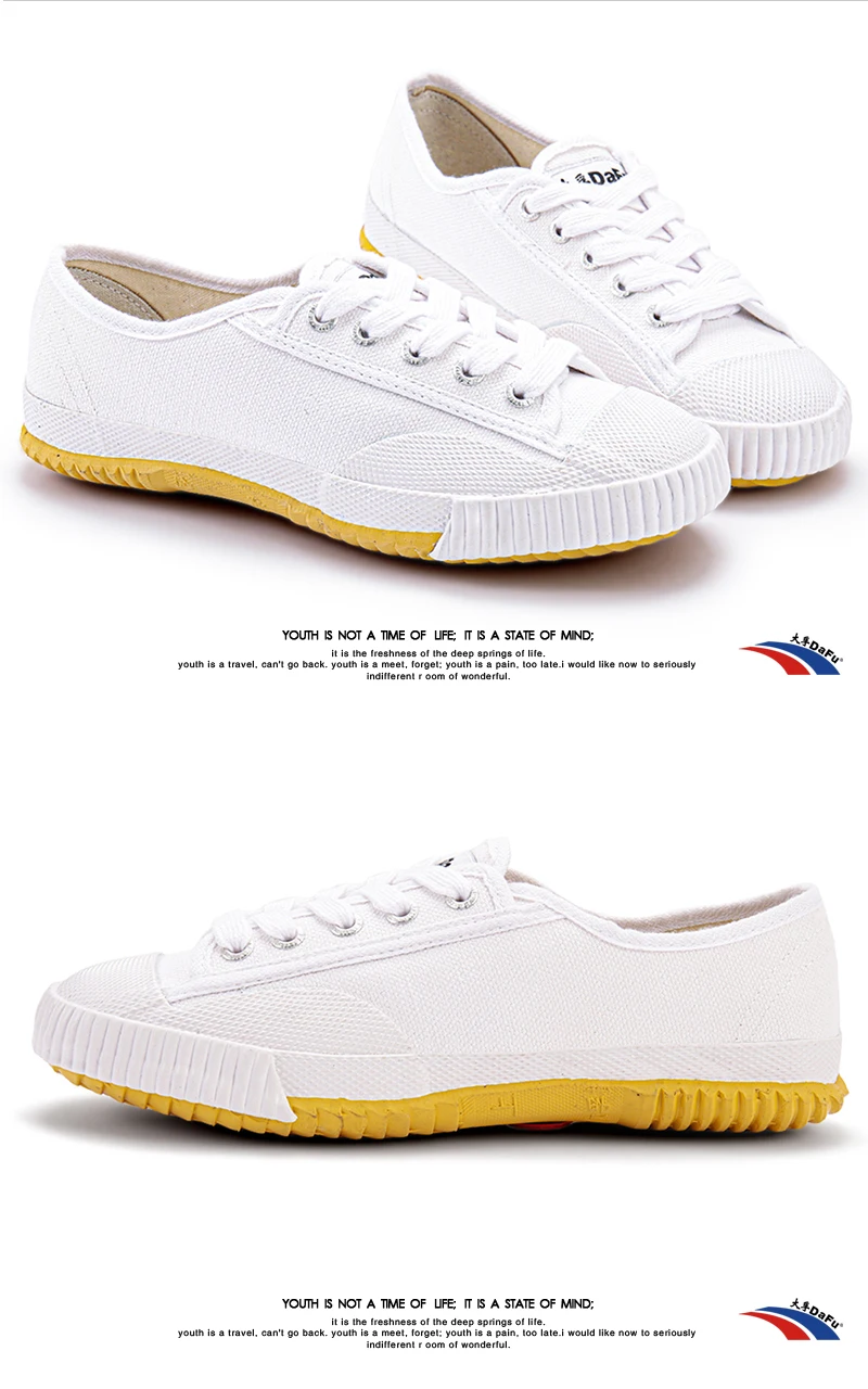 Dafu Original Sneakers Classic Martial Arts All White Shoes 2025