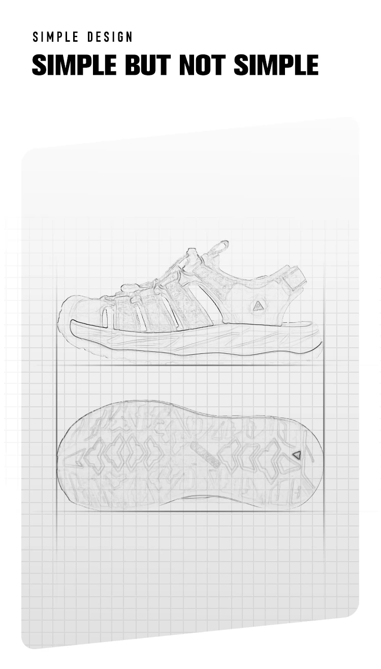 HUMTTO Summer Beach Outdoor Sandals Non-Slip Hiking Sneakers Male Breathable Men Wading Shoes Quick-Drying Aqua Shoes for Men's