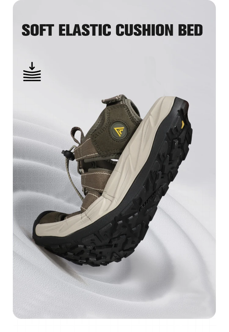HUMTTO Summer Beach Outdoor Sandals Non-Slip Hiking Sneakers Male Breathable Men Wading Shoes Quick-Drying Aqua Shoes for Men's
