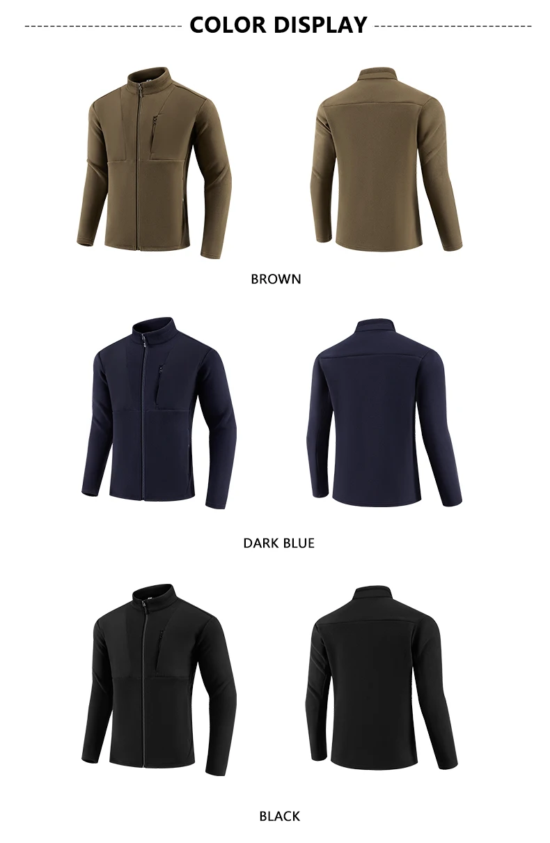 SBWL New Men's Autumn/Winter Outdoor Skiing Running Warm Thick Long Sleeve Base Shirt Fashion Casual Fitness Jacket T-Shirt Tops