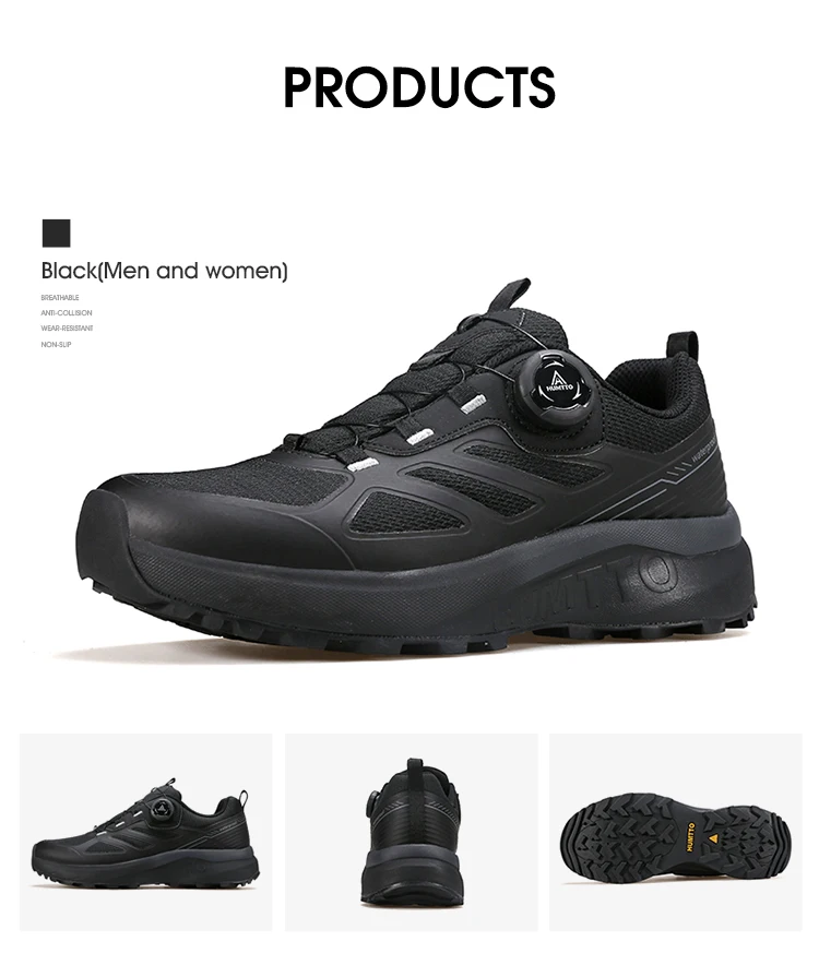 HUMTTO Breathable Trail Running Shoes for Men Black Men's Sports Shoes Cushioning Sneakers Man Luxury Designer Casual Trainers