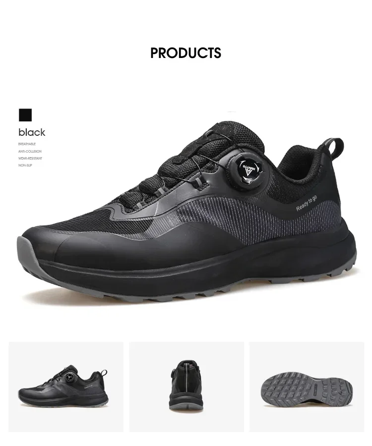 HUMTTO Breathable Trail Running Shoes for Men Black Men's Sports Shoes Cushioning Sneakers Man Luxury Designer Casual Trainers