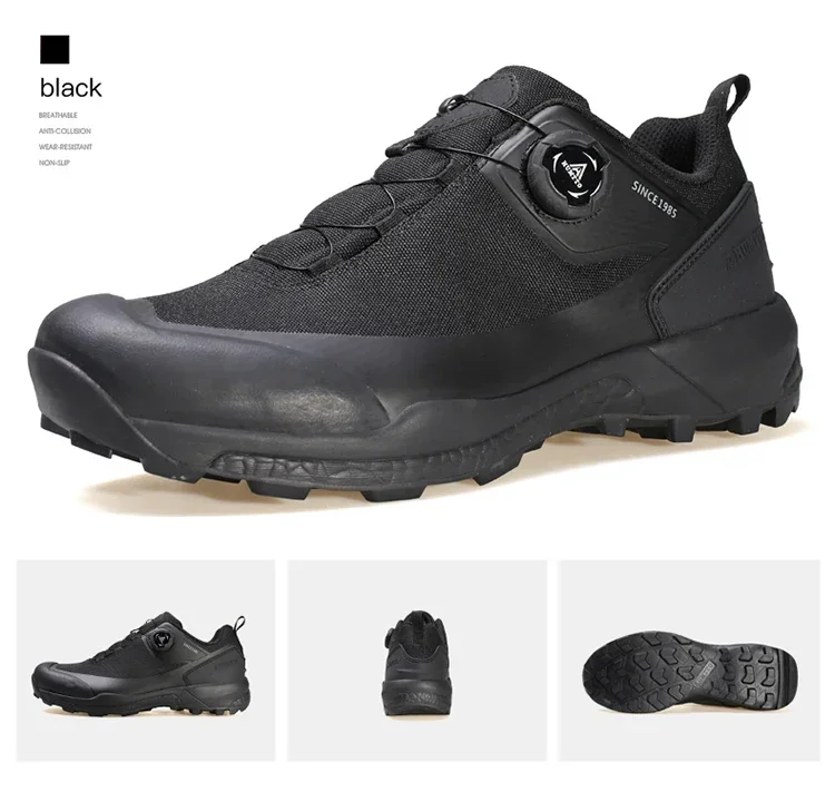 HUMTTO Breathable Trail Running Shoes for Men Black Men's Sports Shoes Cushioning Sneakers Man Luxury Designer Casual Trainers