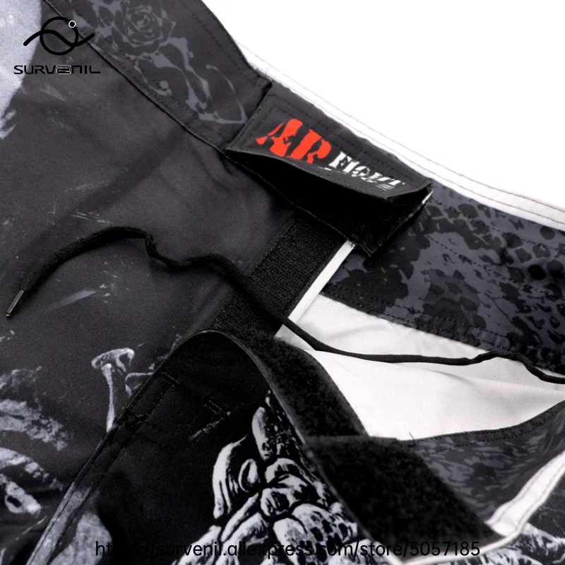 MMA Shorts Kickboxing Short Men's Fight Shorts Mixed Martial Arts BJJ Jiu Jitsu Muay Thai Pants Grappling Boxing Training Trunks