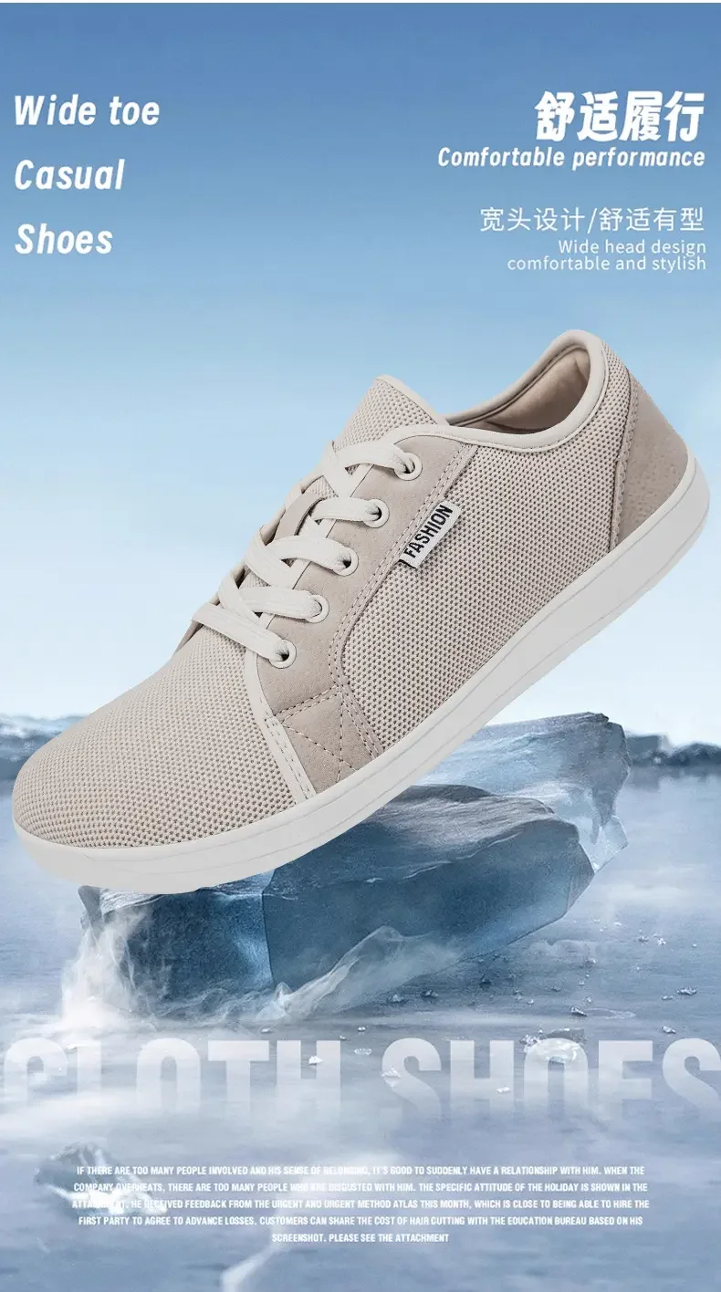 Men's Running Shoes with Soft Soles Lightweight and Wide Feet Suitable for Both Men and Women Autumn Women's Flat Walking Shoes