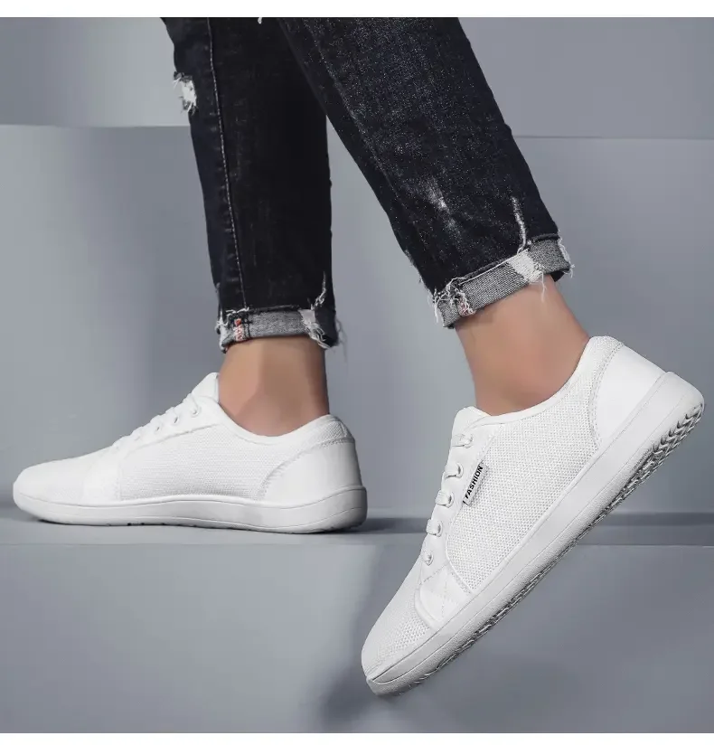 Men's Running Shoes with Soft Soles Lightweight and Wide Feet Suitable for Both Men and Women Autumn Women's Flat Walking Shoes