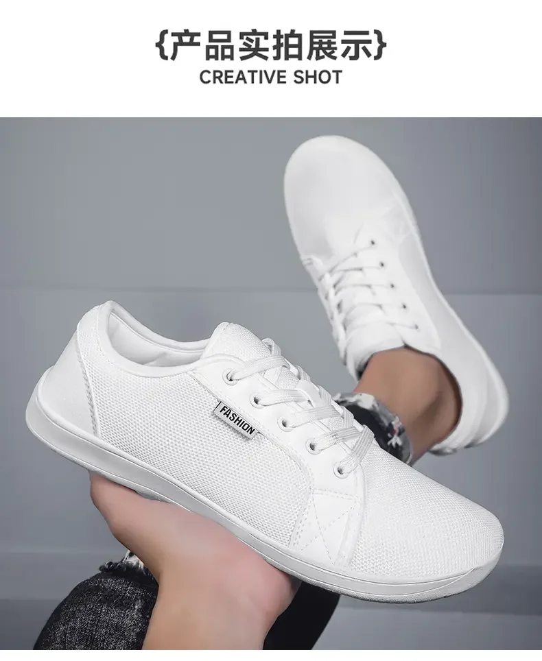Men's Running Shoes with Soft Soles Lightweight and Wide Feet Suitable for Both Men and Women Autumn Women's Flat Walking Shoes