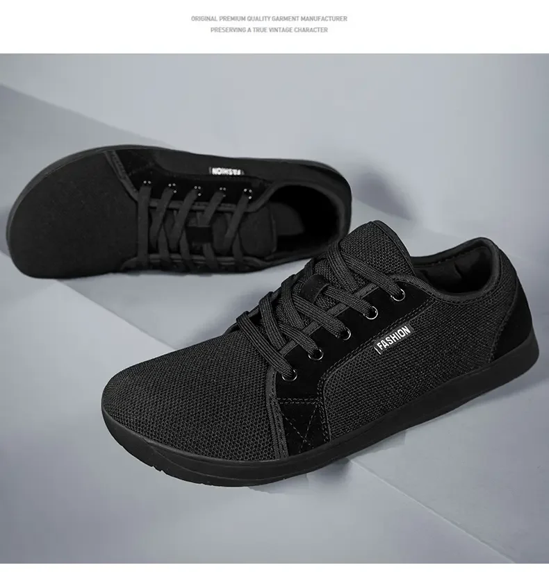 Men's Running Shoes with Soft Soles Lightweight and Wide Feet Suitable for Both Men and Women Autumn Women's Flat Walking Shoes