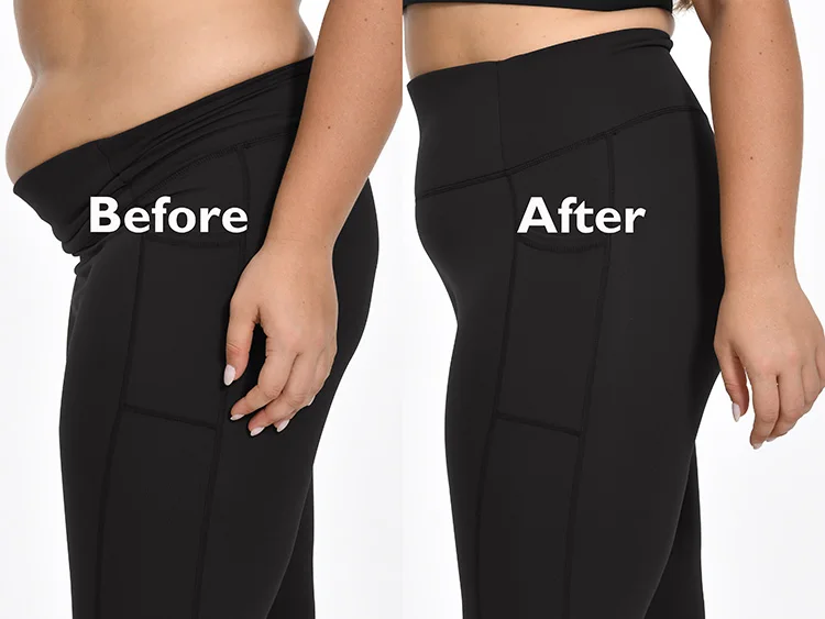 Nepoagym Tummy Control Yoga Leggings Pockets,No Front Seam Sports leggings,Hidden Scrunch,High Waisted 25 Inch 7/8 Plus Size