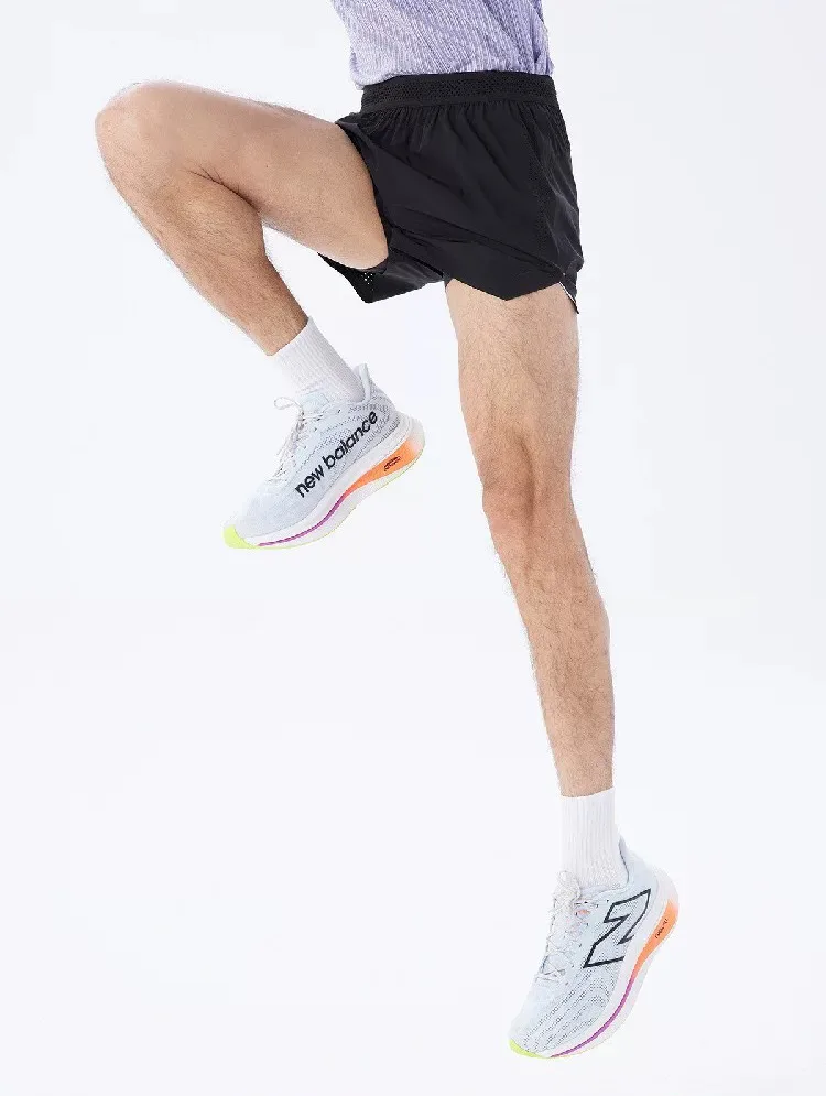 Men Running Shorts Gym Marathon Track Sports Shorts 2 In 1 Quick Dry Workout Training Gym Fitness Short Pants Summer Men Shorts