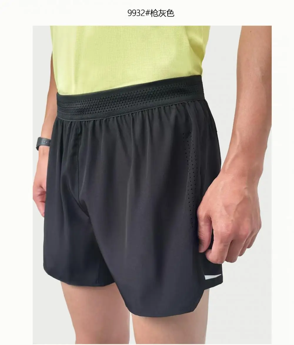 Men Running Shorts Gym Marathon Track Sports Shorts 2 In 1 Quick Dry Workout Training Gym Fitness Short Pants Summer Men Shorts