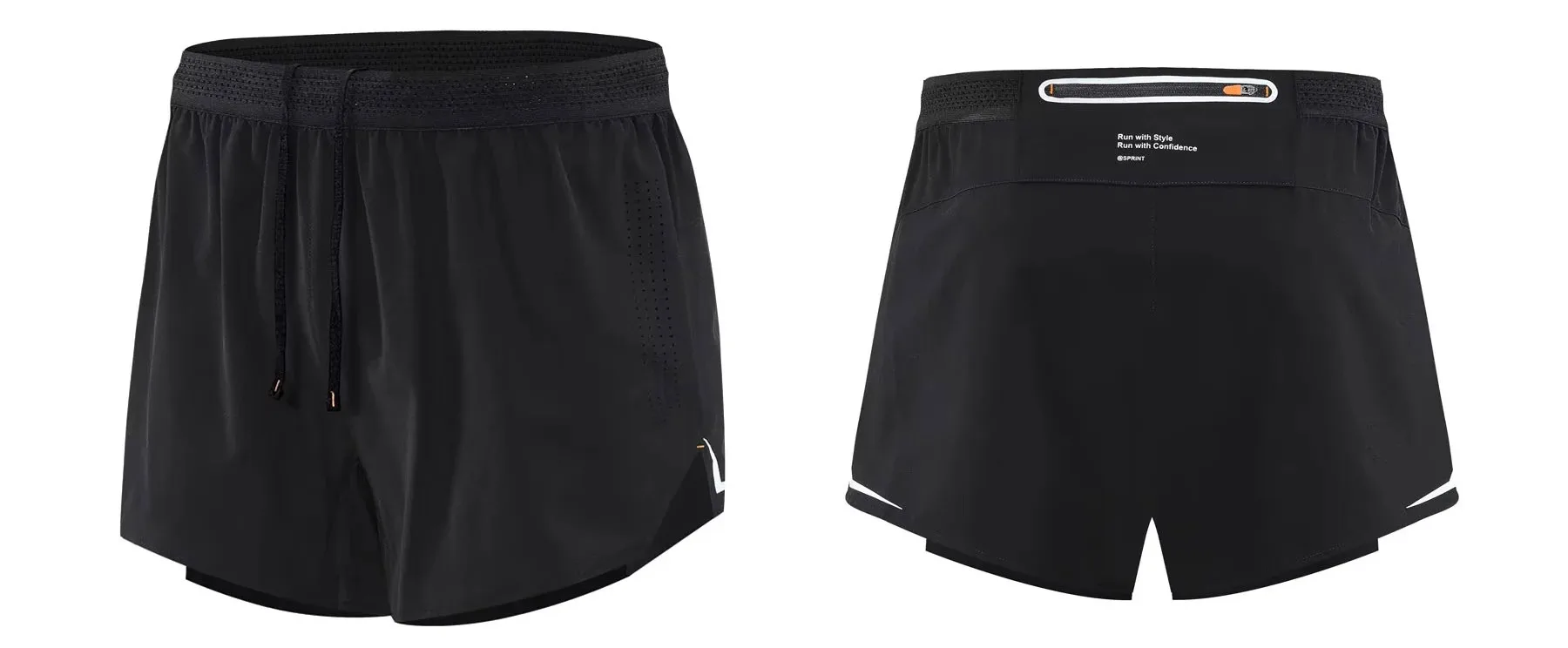 Men Running Shorts Gym Marathon Track Sports Shorts 2 In 1 Quick Dry Workout Training Gym Fitness Short Pants Summer Men Shorts