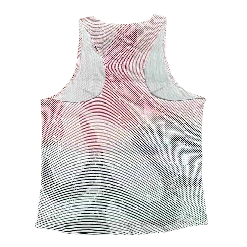 Running Vest Athletics Tank Top Speed Fitness Shirt Sleeveless Men Athlete Track Field Singlet