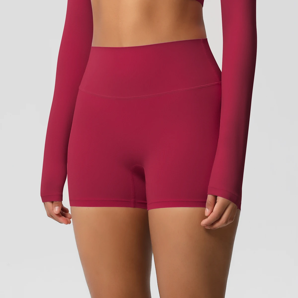 Woman's Yoga Fitness Shorts Push Up Running Cycling Peach Butt Yoga Pants Sports High Waist Quick Drying Legging Gym Shorts