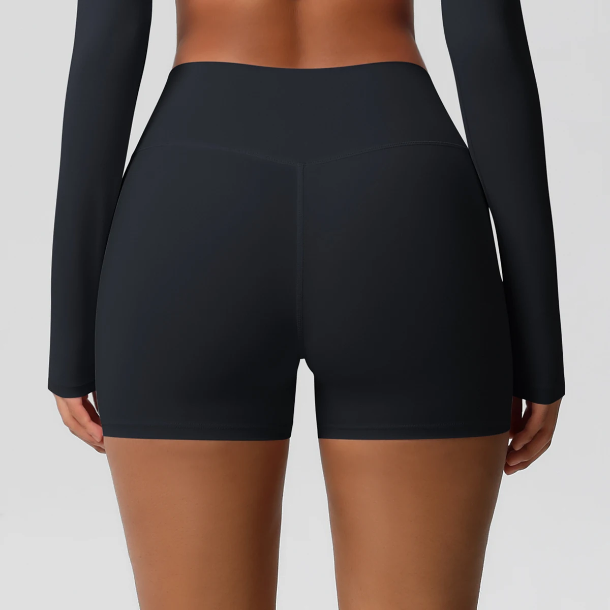 Woman's Yoga Fitness Shorts Push Up Running Cycling Peach Butt Yoga Pants Sports High Waist Quick Drying Legging Gym Shorts