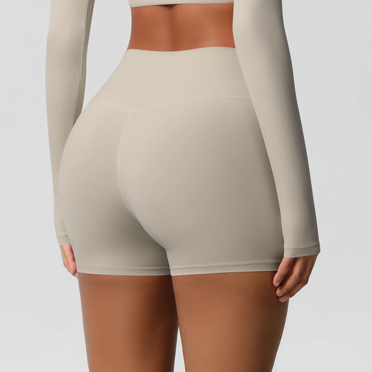 Woman's Yoga Fitness Shorts Push Up Running Cycling Peach Butt Yoga Pants Sports High Waist Quick Drying Legging Gym Shorts