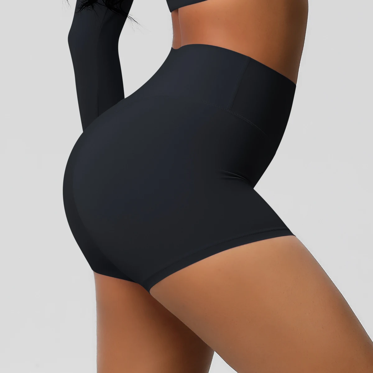 Woman's Yoga Fitness Shorts Push Up Running Cycling Peach Butt Yoga Pants Sports High Waist Quick Drying Legging Gym Shorts